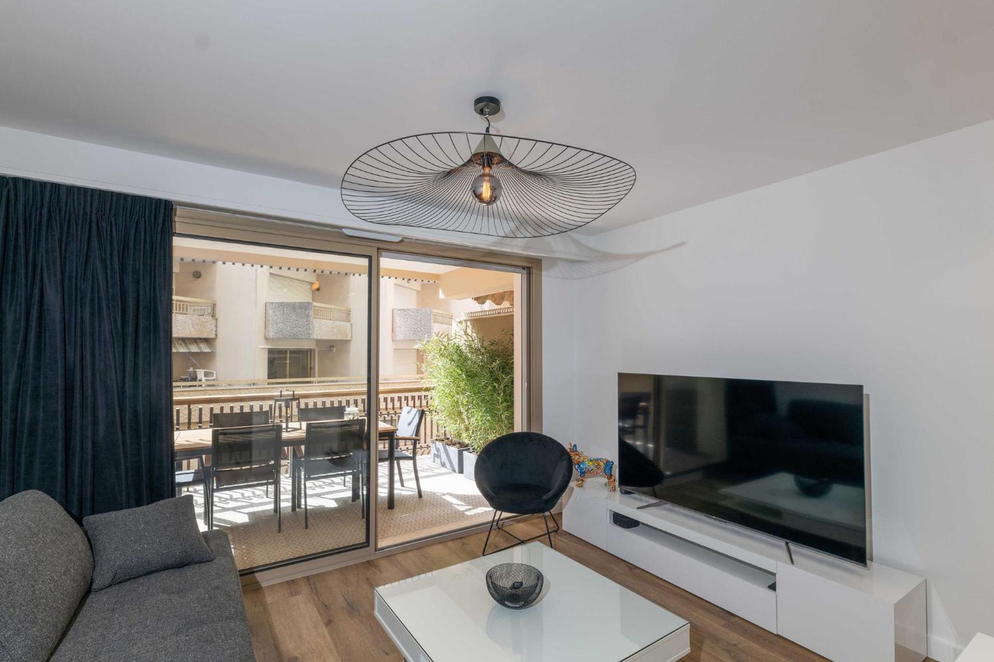 Somptueux Appartement 20M Plages Avec Vue Mer Antibes Exterior foto